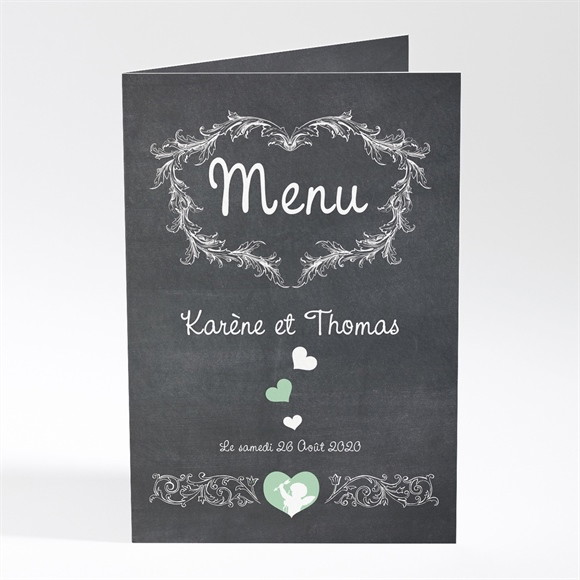 Menu mariage Cupidon réf.N401201