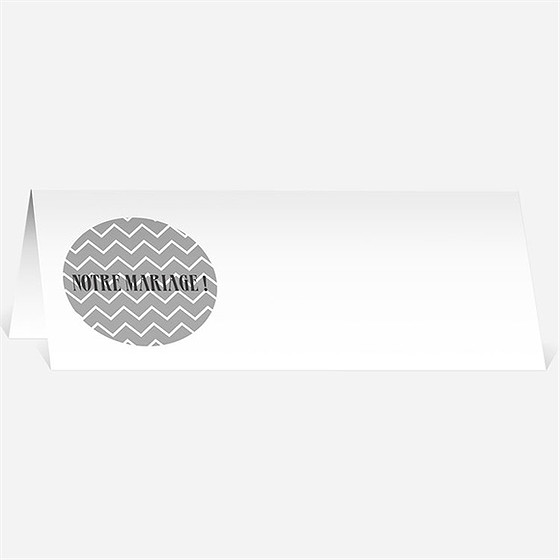 Marque-place mariage avec nous