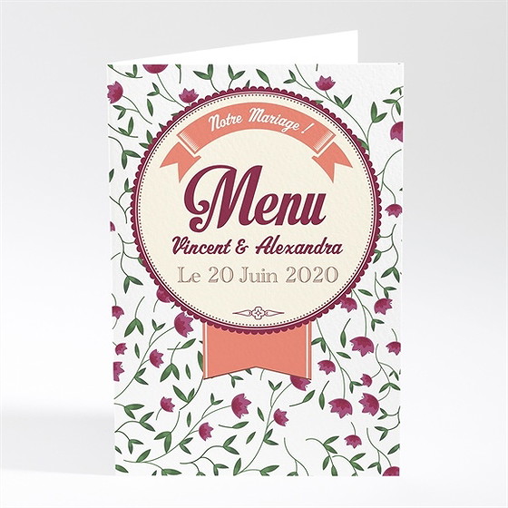 Menu mariage ils se disent oui !