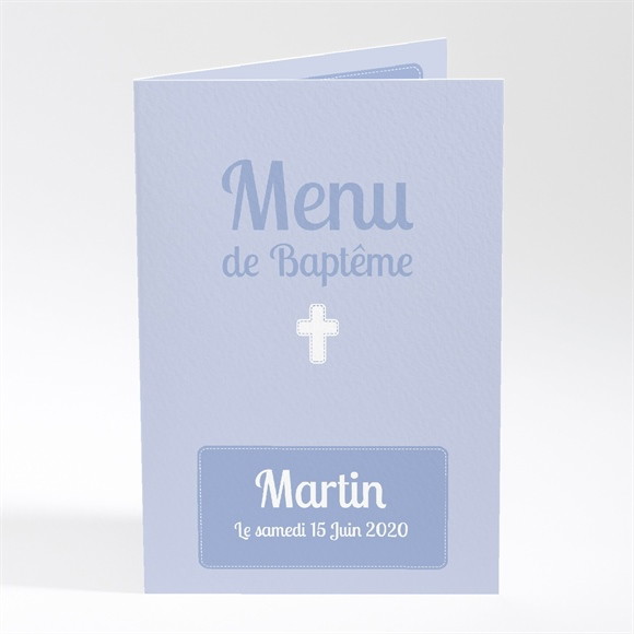 Menu baptême Bandeau programme réf.N401231