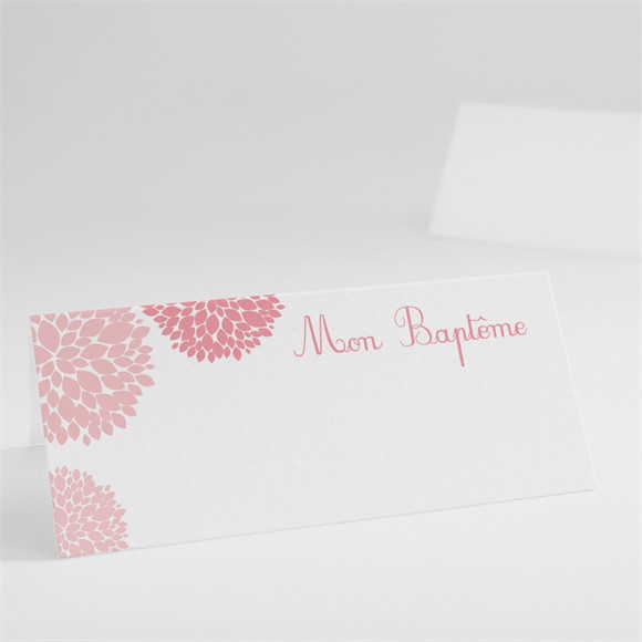 Marque-place baptême Tendre Bonheur réf.N440196