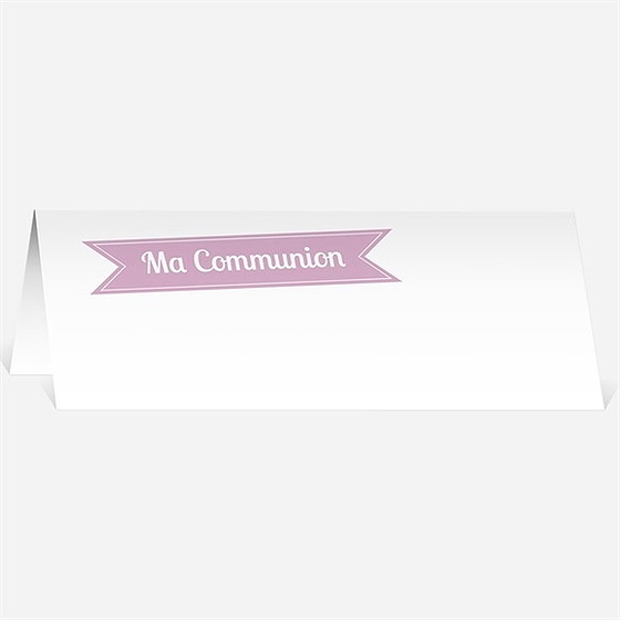 Marque-place communion mon annonce photo
