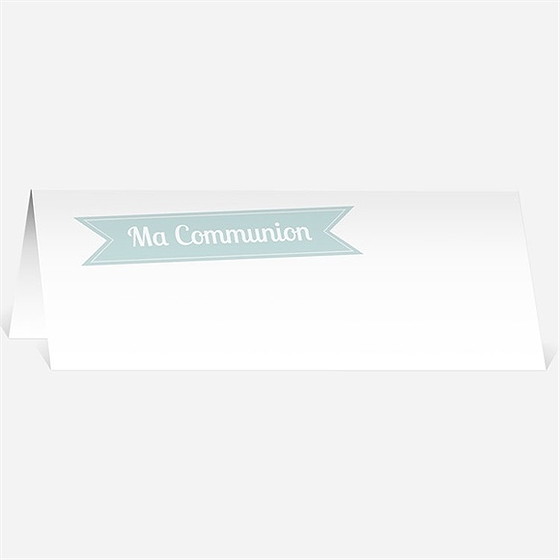 Marque-place communion communion champêtre