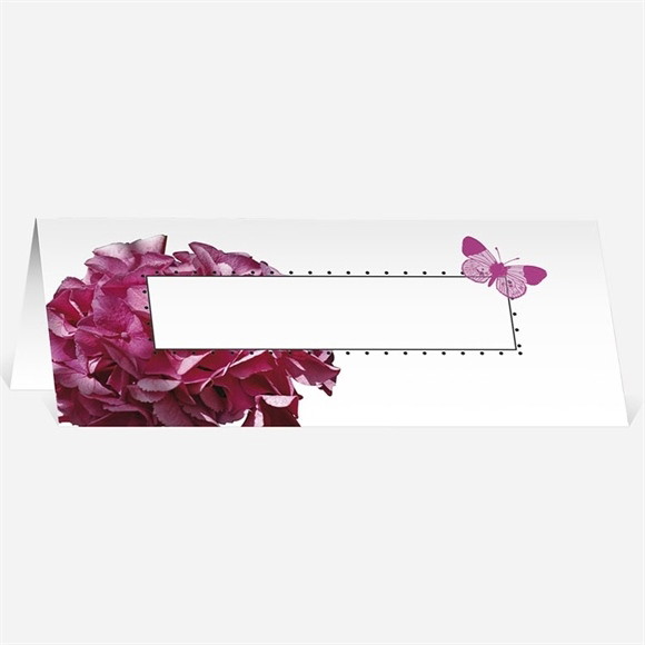 Marque-place mariage Graphique violet réf.N440216