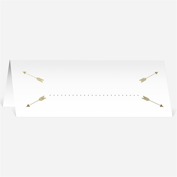 Marque-place mariage Coeurs en coins réf.N440221