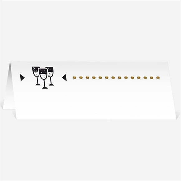 Marque-place mariage Smoking et Talons réf.N440224