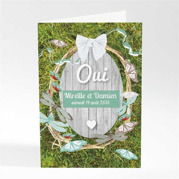 Faire-part mariage La corbeille des mariés réf.N401290