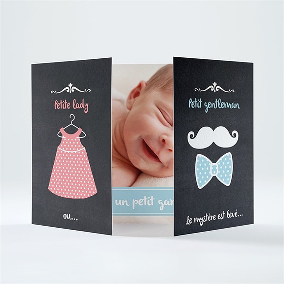 Faire-part naissance elle et lui