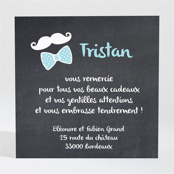 Remerciement naissance Elle et Lui réf.N300189