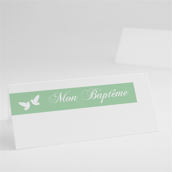 Marque-place baptême 5 photos réf.N440266
