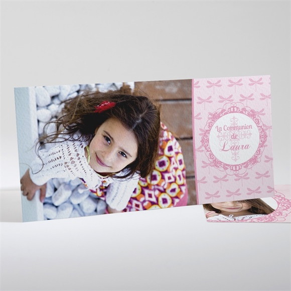 Faire-part communion Laura réf.N13124