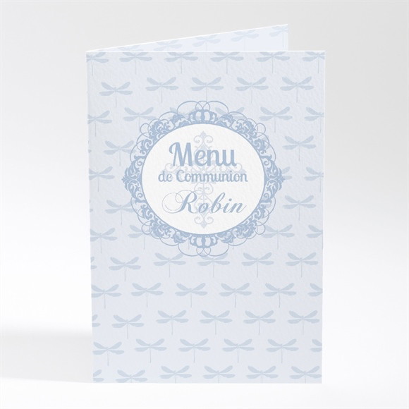 Menu communion Libellules baroques réf.N401318