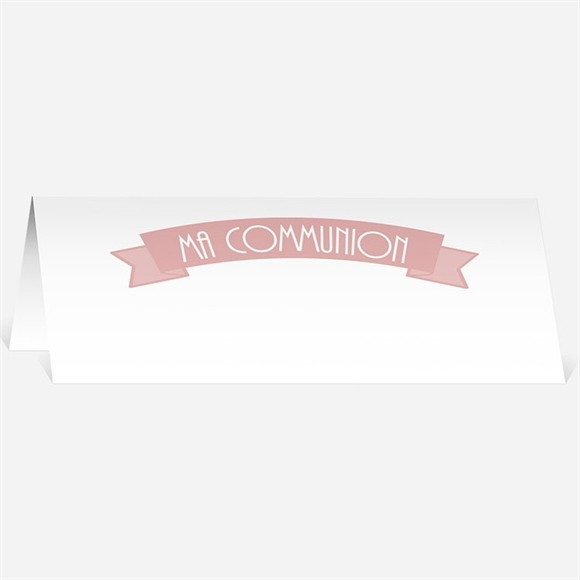 Marque-place communion Petite photo de sa frimousse réf.N440278