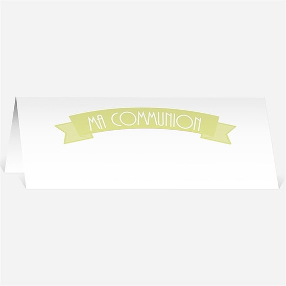 Marque-place communion en famille