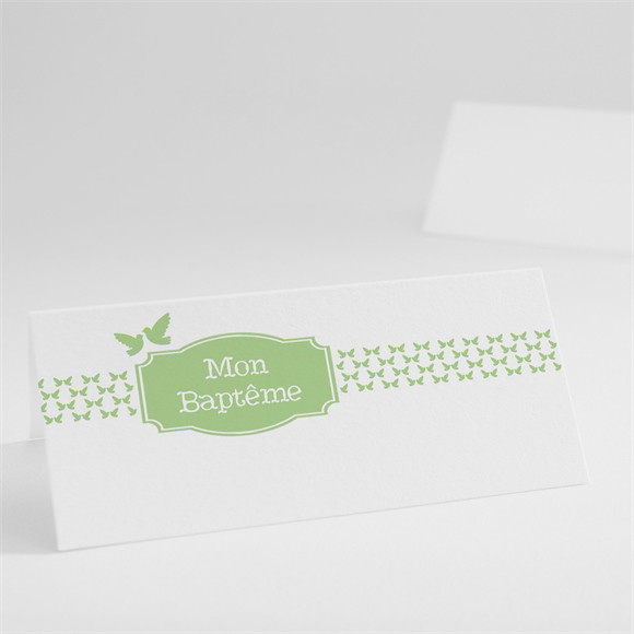 Marque-place baptême Une envolée réf.N440280