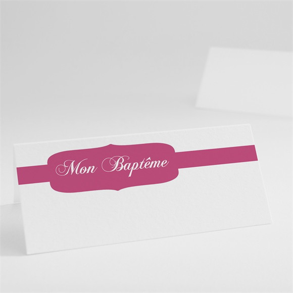 Marque-place baptême Confettis en folie réf.N440285