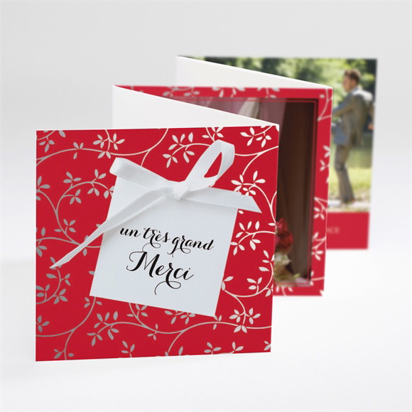 Remerciement mariage Aux couleurs de notre amour réf.N80030