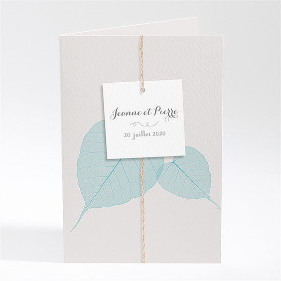 Faire-part mariage campagne chic