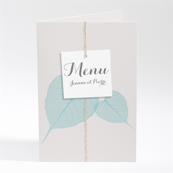 Menu mariage Campagne chic réf.N401339