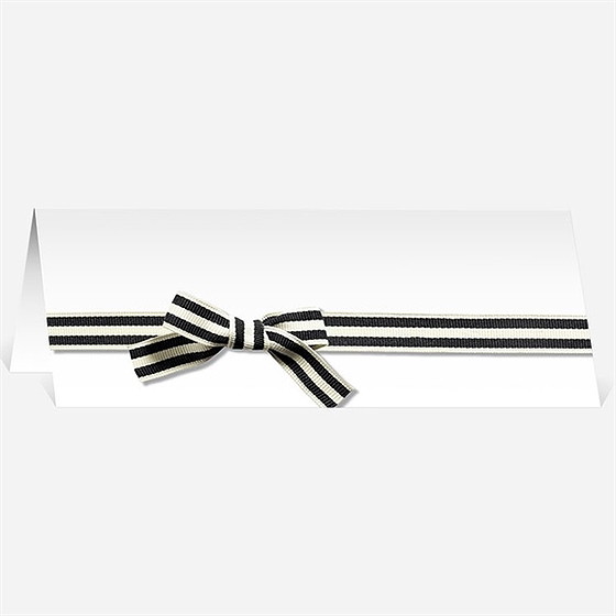 Marque-place mariage chocolat et étiquettes