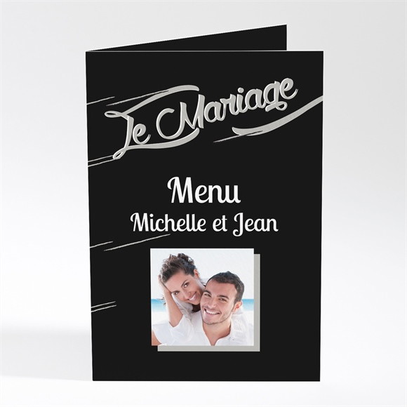 Menu mariage Amour et Vitesse réf.N401354