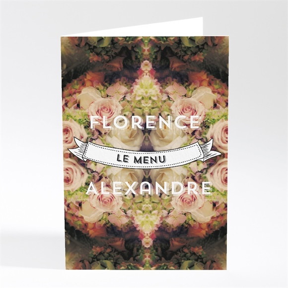 Menu mariage inscriptions originales réf.N401367