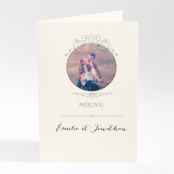 Menu mariage Nous deux réf.N401368