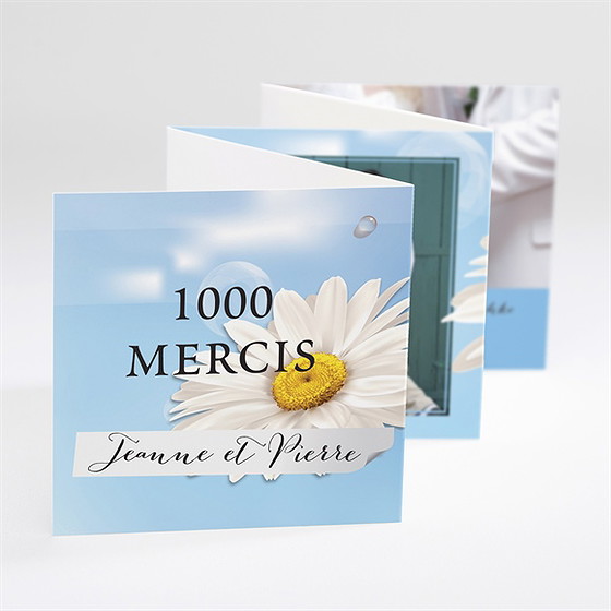 Remerciement mariage jolie marguerite !