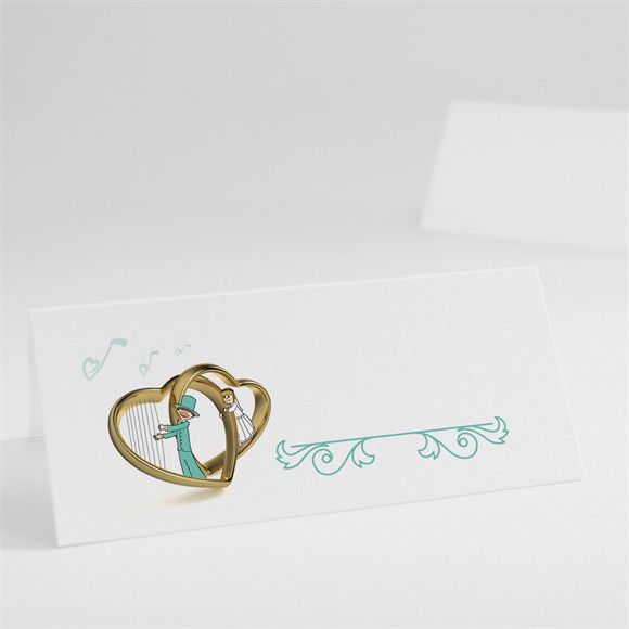 Marque-place mariage Belle Sérénade réf.N440332