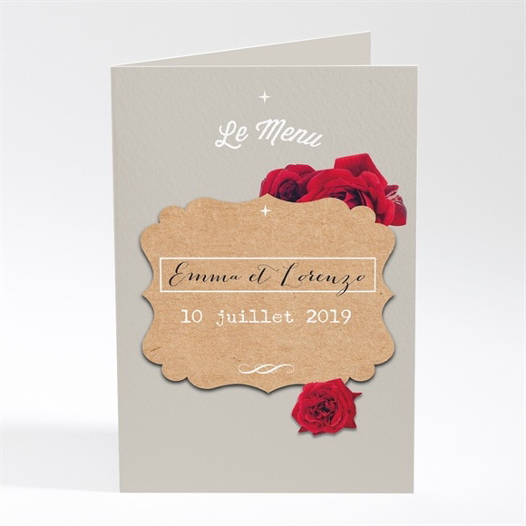 Menu mariage La surprise réf.N401397