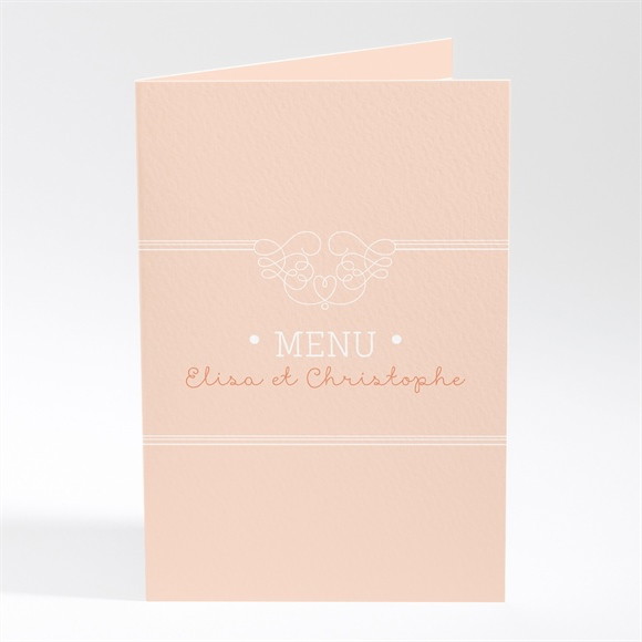 Menu mariage Pastel surprise réf.N401398