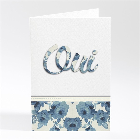 Menu mariage Étiquettes trompe l'oeil réf.N401403