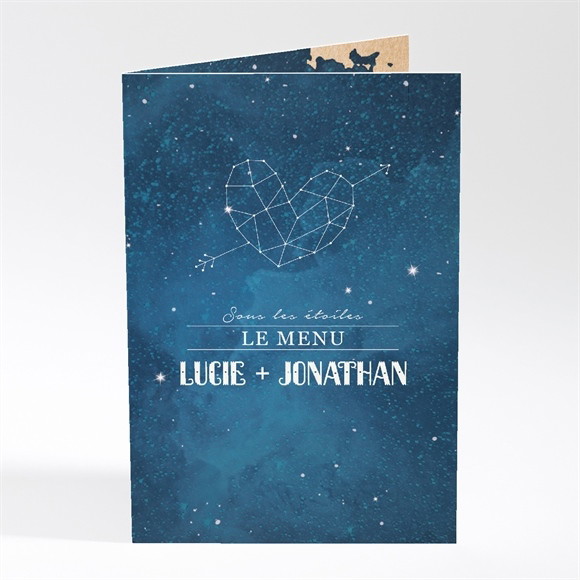 Menu mariage Univers Amour réf.N401405