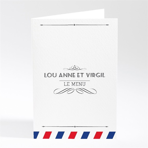 Menu mariage Destination bonheur réf.N401409