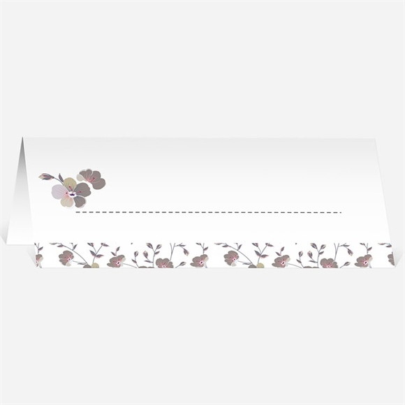 Marque-place mariage Liberty romantique réf.N440353