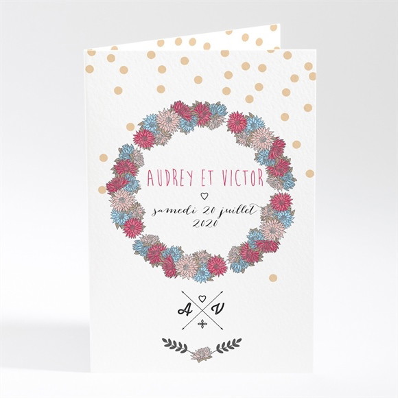 Faire-part mariage Tendance et délicat réf.N401414