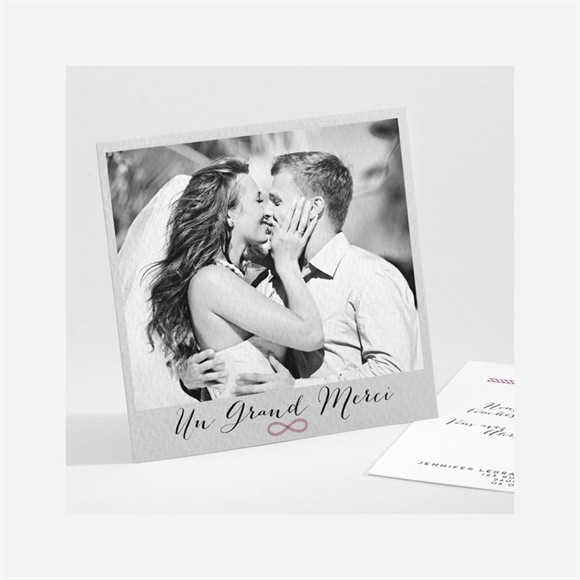 Remerciement mariage On s'unit réf.N30116