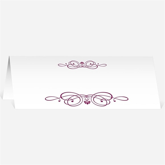 Marque-place mariage Contraste des couleurs réf.N440364