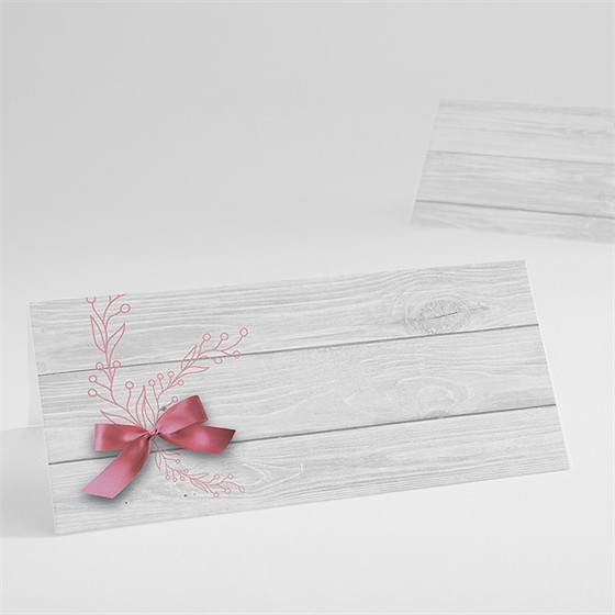 Marque-place baptême jolie composition