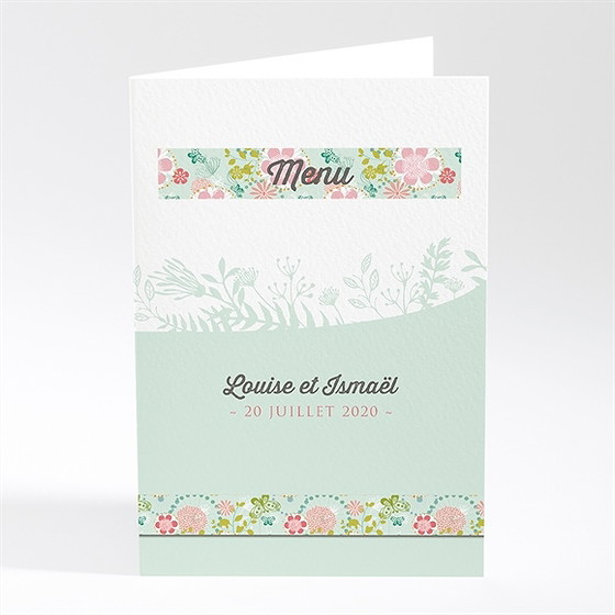 Menu mariage le printemps