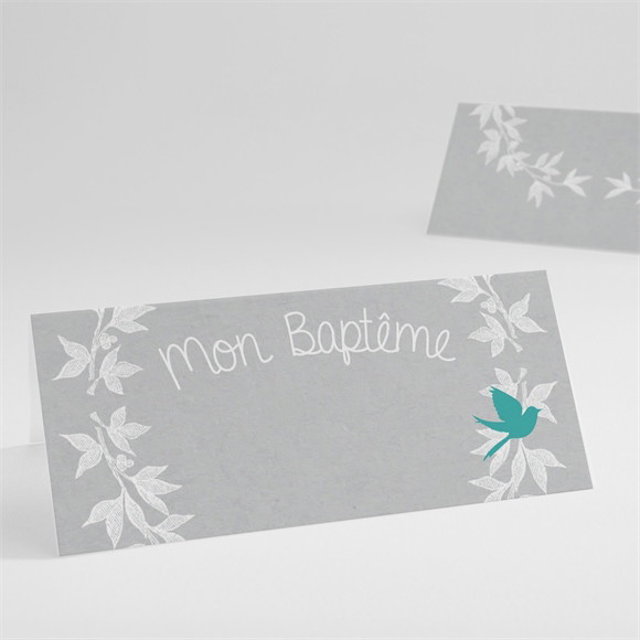 Marque-place baptême Découpe originale réf.N440389