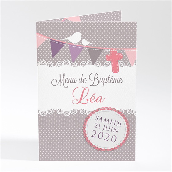 Menu baptême rondeur et douceur !