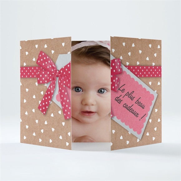 Faire-part naissance Le plus beau des cadeaux réf.N70149