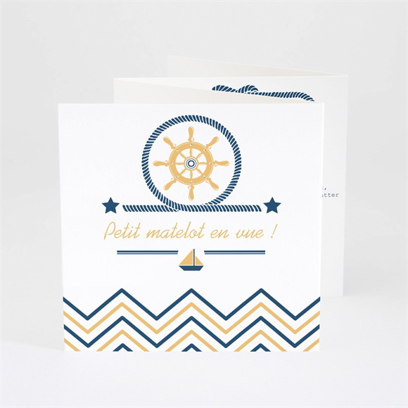 Faire-part naissance Mon Petit Matelot réf.N83020
