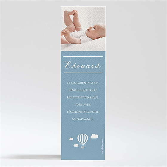 Remerciement naissance l'essentiel en pictogrammes