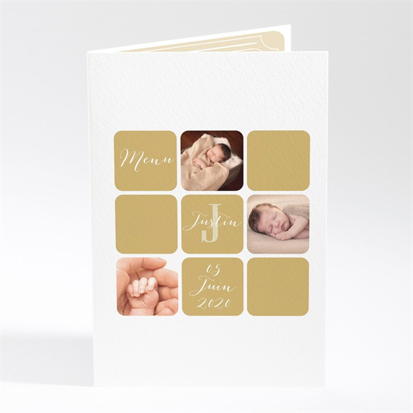 Menu baptême 11 photos! réf.N401453