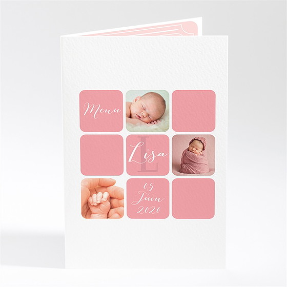 Menu baptême storyboard