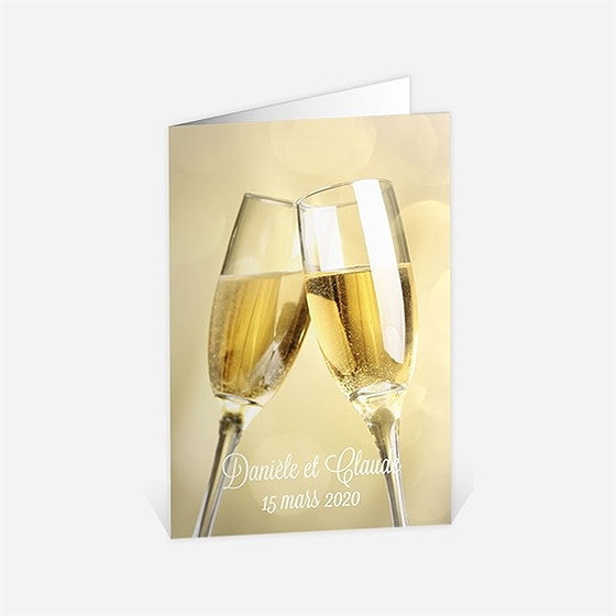 Menu anniversaire de mariage célébrons nos noces d'or !