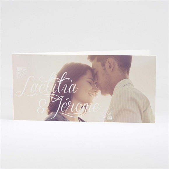 Invitation anniversaire de mariage Carte Chic et tendance réf.N43141