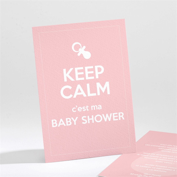 Faire-part baby shower Pop enfantin réf.N21185